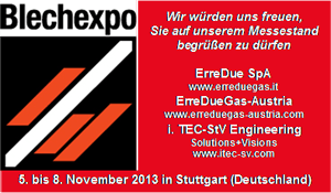 Blechexpo Stuttgart 2013
